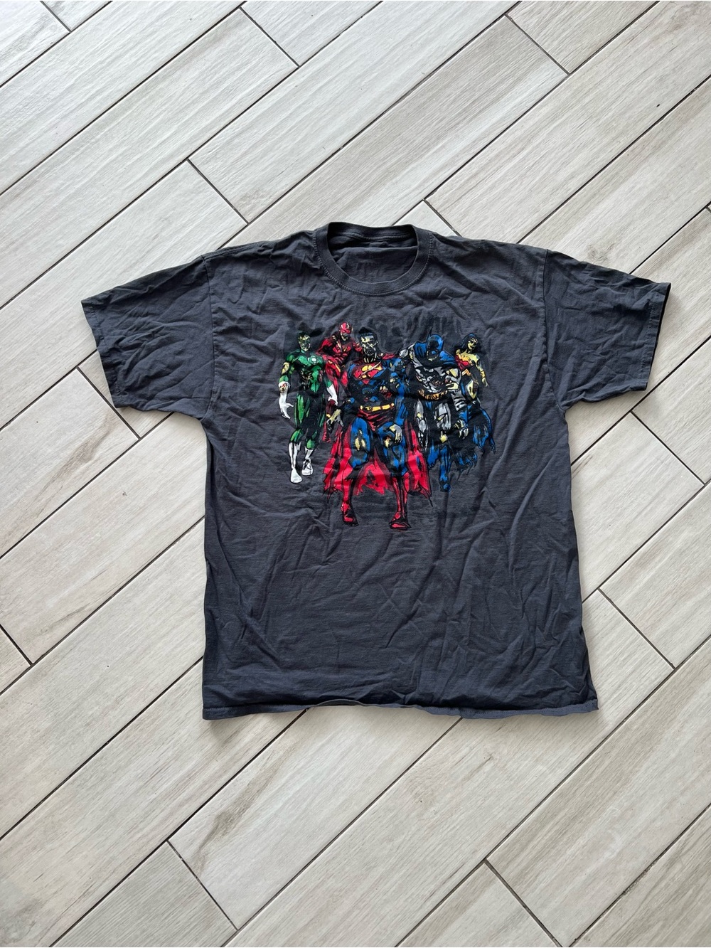 Vintage DC Comics Zombies Shirt Gray Size XLarge